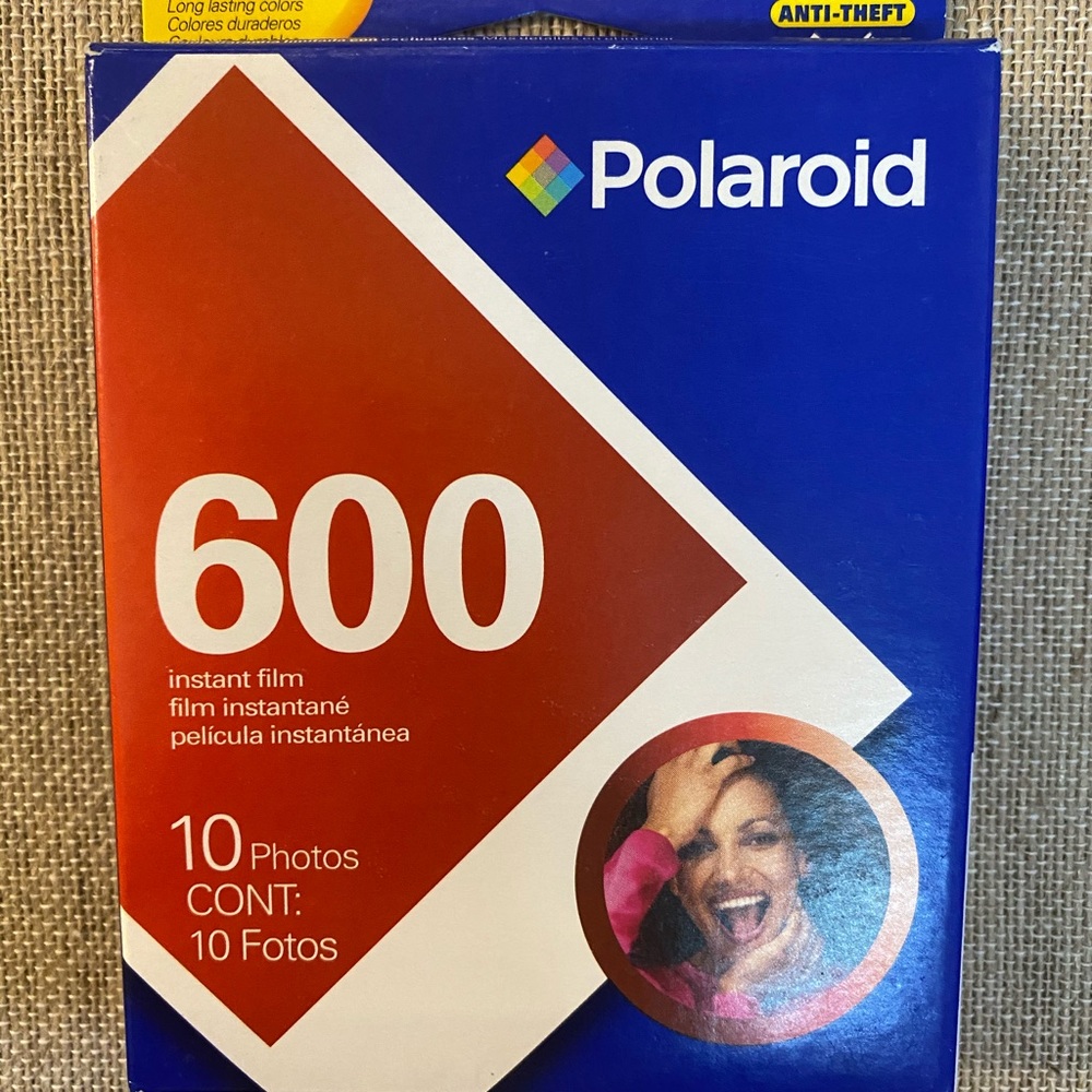 New Vintage Polaroid 600 Film Set of 12